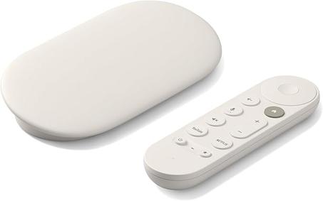Google TV Streamer 4K - Fast Streaming Entertainment on Your TV with Voice Search Remote