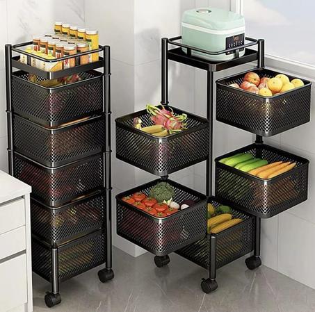 رفوف تخزين 5 طبقات مع هدية