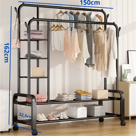 منظم الملابس والأحذية  يتحمل وزن 98kg