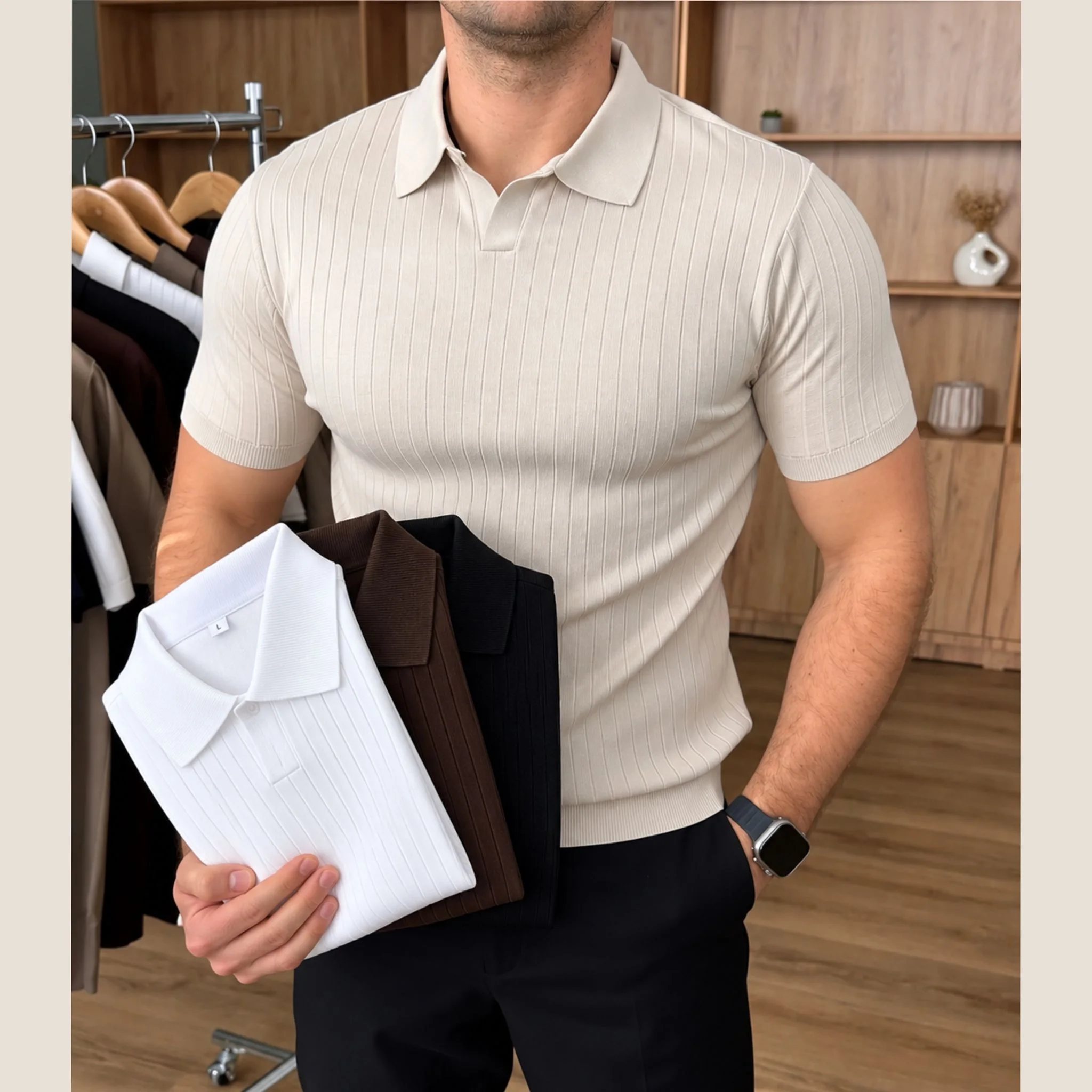 T-shirt Premium – L’élégance du style Old Money 
