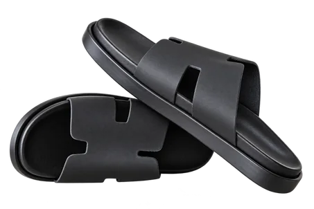 Sandale Hermes  confortable en cuire  / Dan 100 %