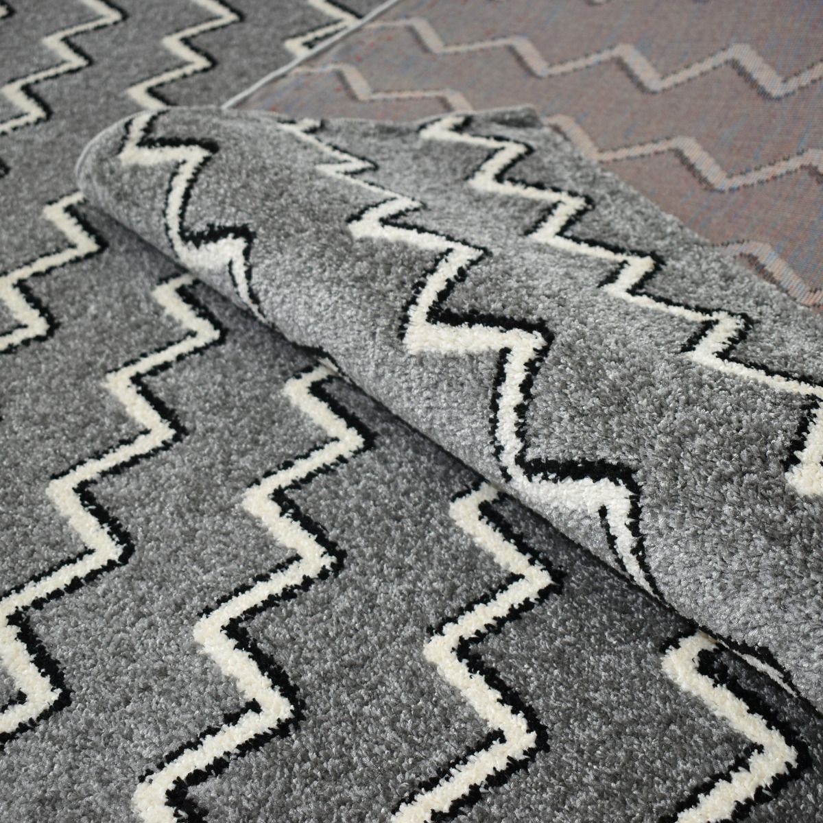 Tapis SAVAR gris, crème