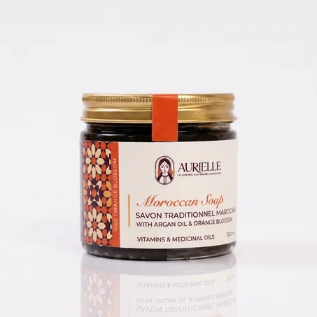 SAVON BELDI À L´ARGAN & FLEUR D'ORANGER- AURIELLE