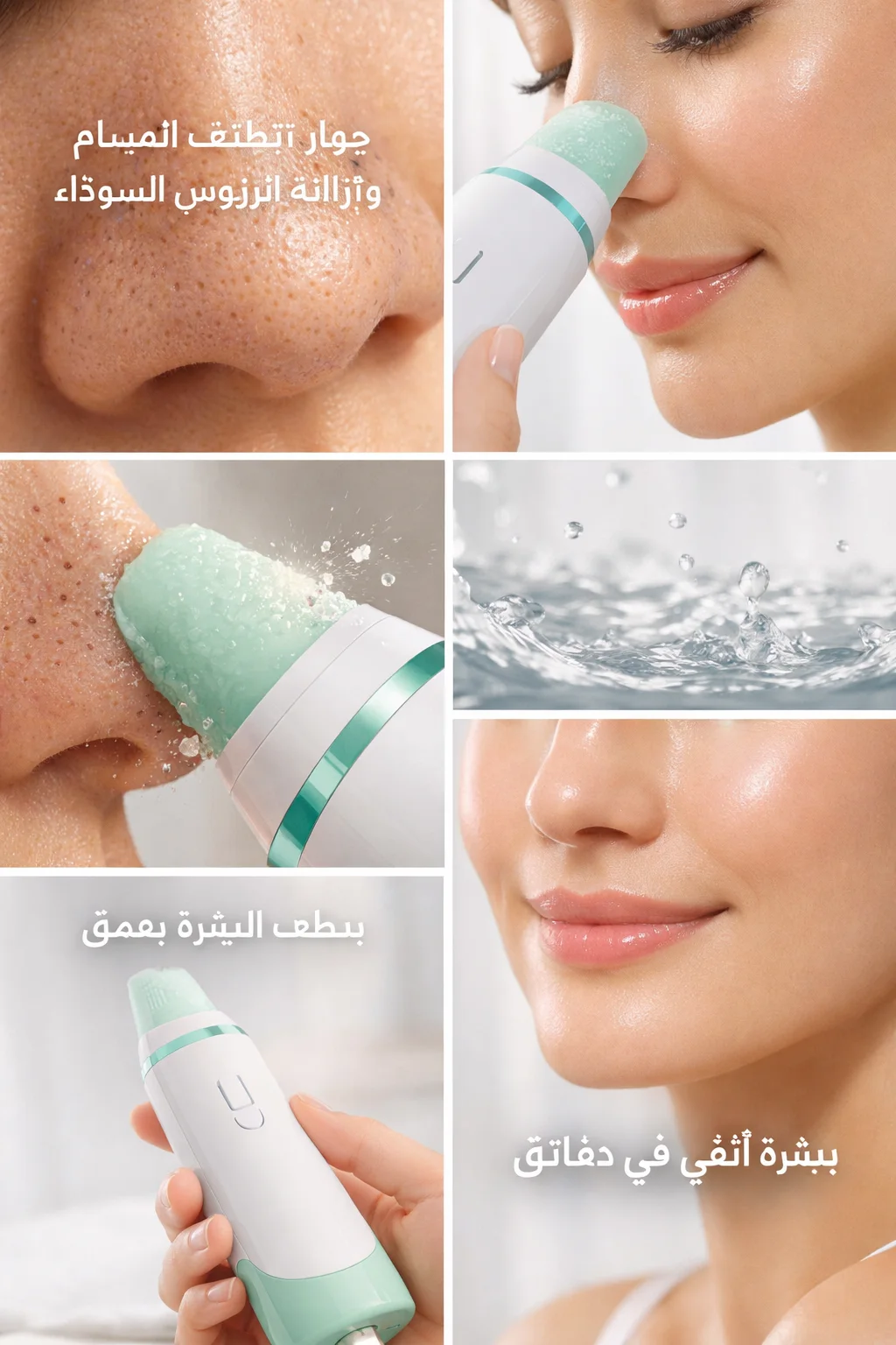 جهاز تنظيف المسام وإزالة الرؤوس السوداء