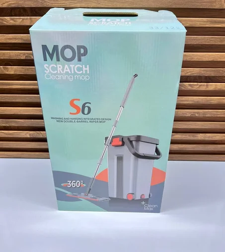 Kit de balai serpillère scratch cleaning Mop s6