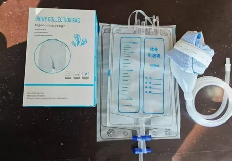 Kit urinal portable réutilisable pour homme