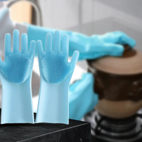 قفازات التنظيف للمطبخ