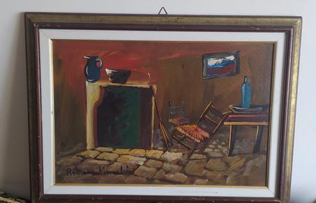 Art solidaire : 20 % des bénéfices pour une veuve et ses enfants - Romano Mussolini ArtWork