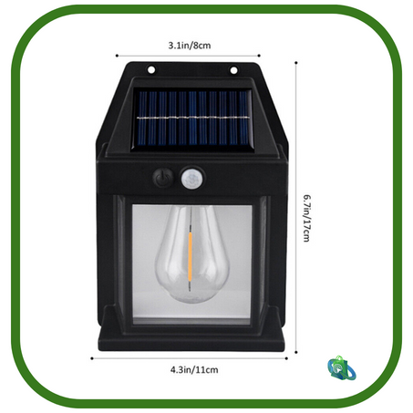 مصباح بالطاقة الشمسية  :