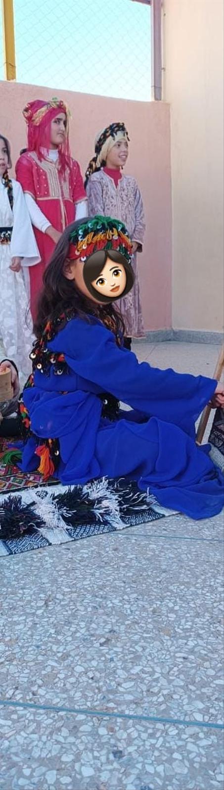 اللبسة الأطلسية الزيانية للصغار بدون أكسسورات