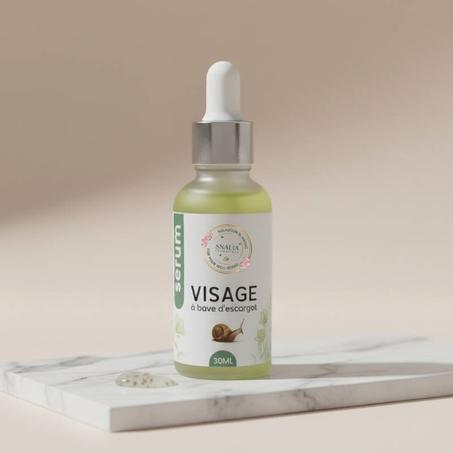 Sérum Visage à Bave d'Escargot Pure 30ml - Snalia