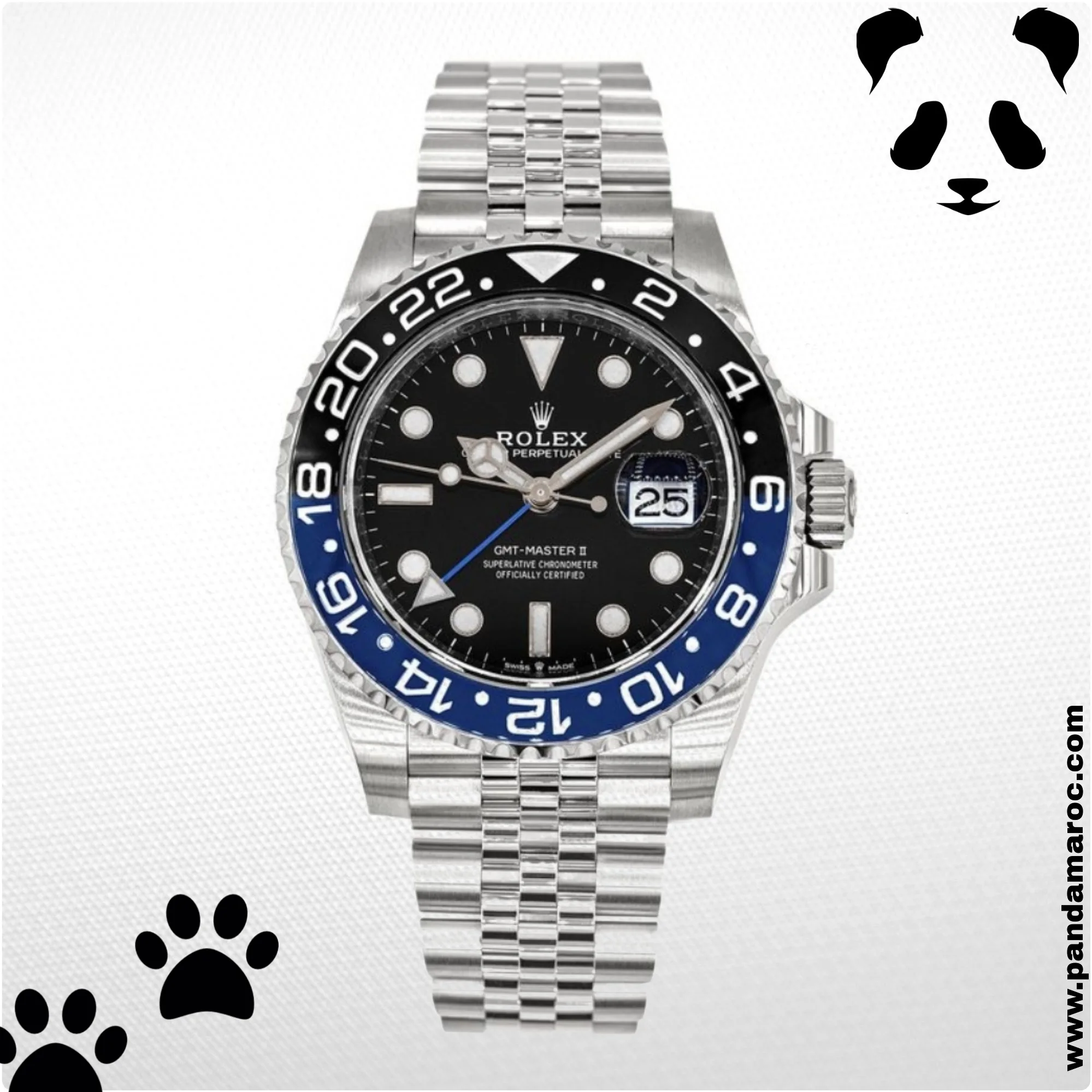 Faux Rolex Ebay Hommes Rolex 116710b Bleu / Noir - wellreplicas