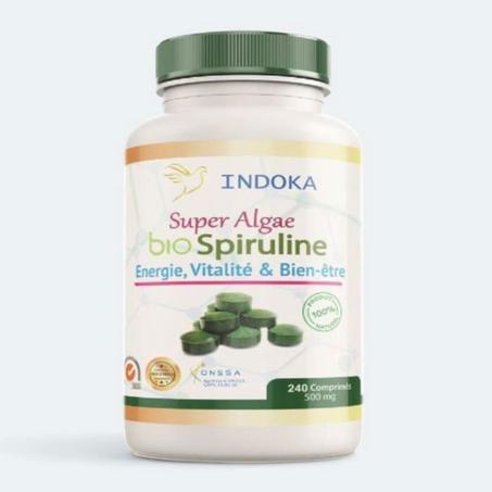Super Algae Bio Spiruline 240 Comprimés 500mg – الطاقة والحيوية والعافية