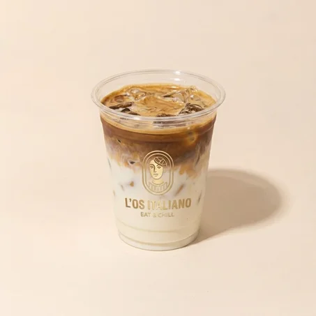 Iced flat white