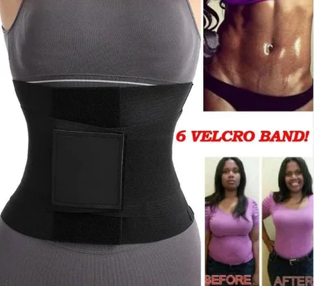 حزام تدريب للنساء لنحت الخصر وشد البطن بسرعة