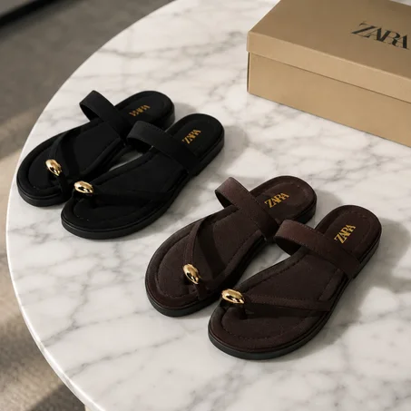 Nouvelle collection des sandales zara