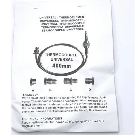 Thermocouple cuisiniére universal 40cm