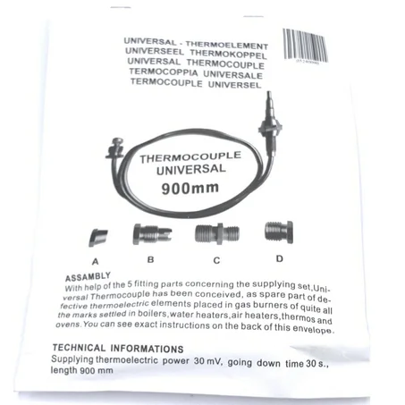 Thermocouple cuisiniére universal 90cm