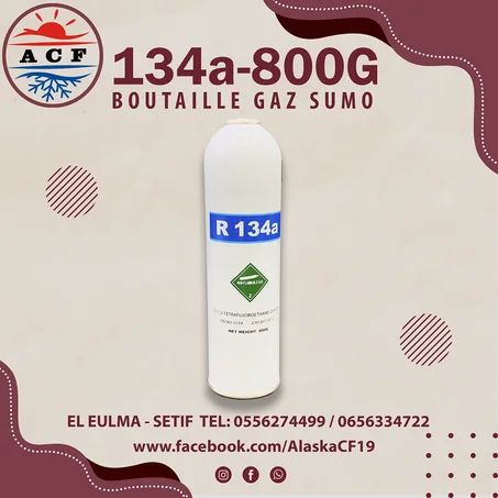 BOUTAILLE GAZ 134a 800g
