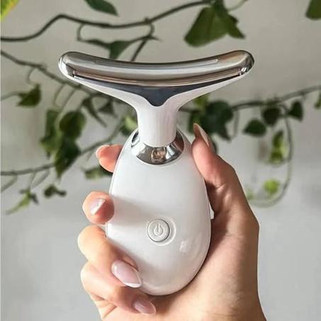 جهاز تدليك الوجه والرقبة بتقنية EMS – تكنولوجيا الصالونات بين يديك 💆‍♀️