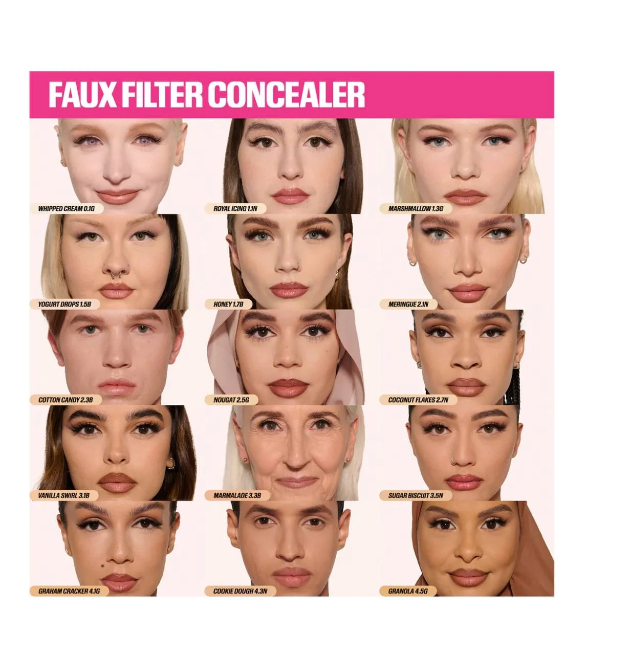 Le #FauxFilter Luminous Matte Liquid Concealer