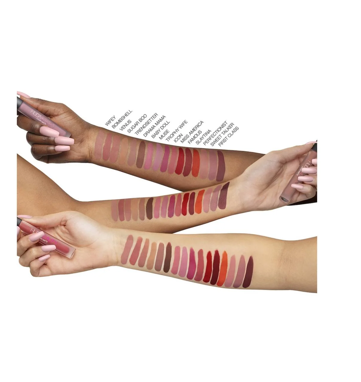 Le Liquid Matte Lipstick de Huda Beauty