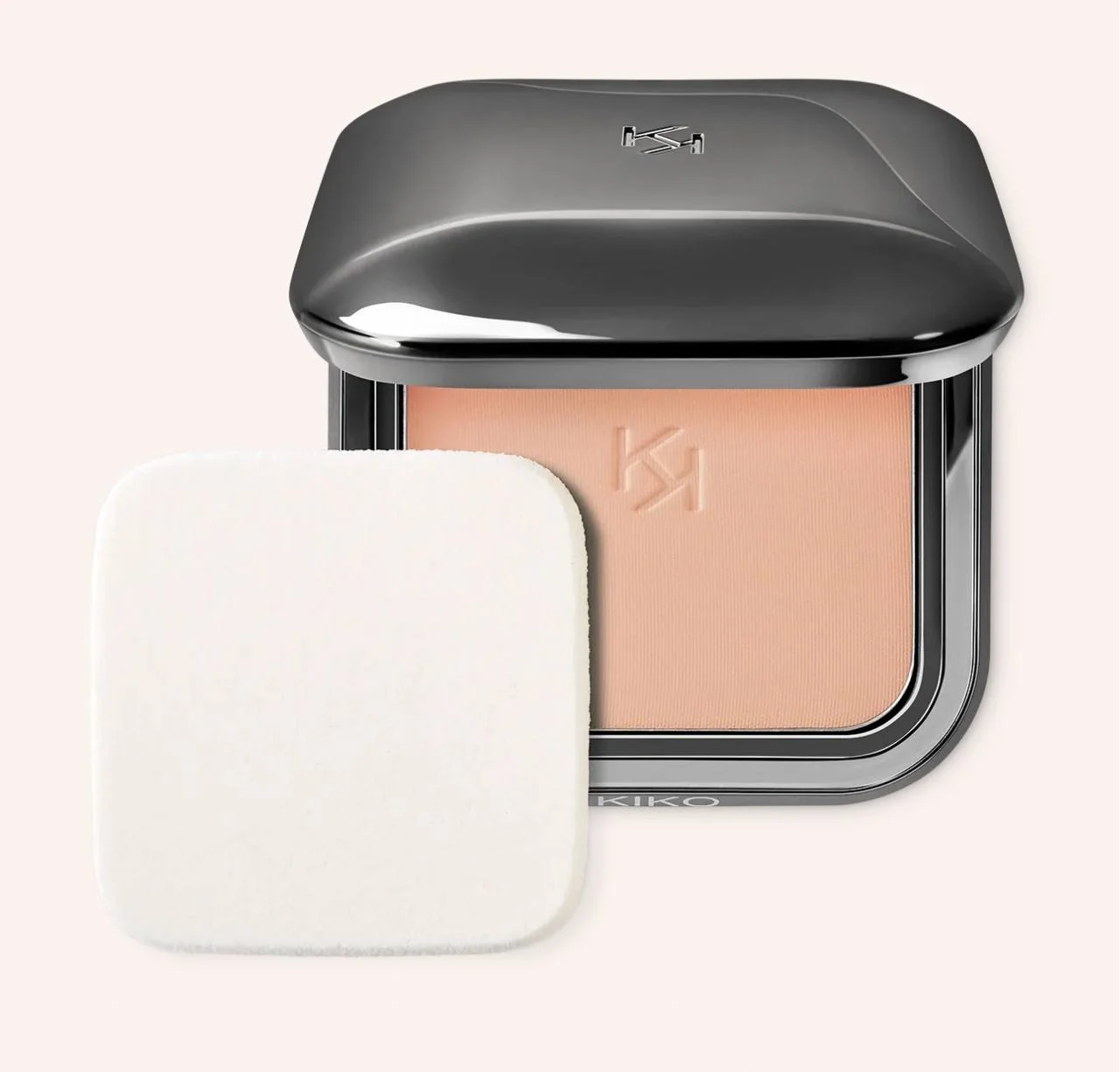 Le Weightless Perfection Wet and Dry Powder Foundation de KIKO Milano en WR50 (Warm Rose)
