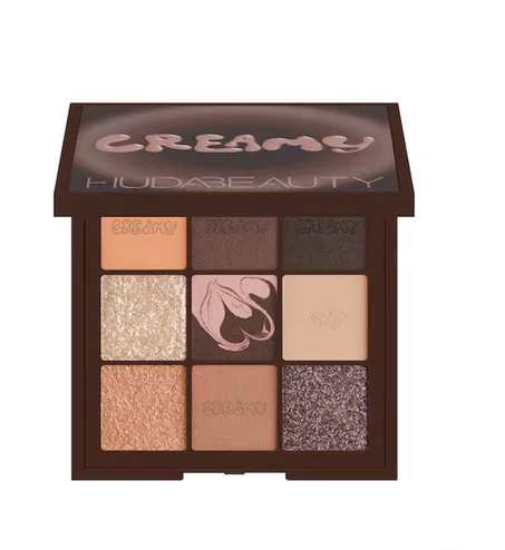 La Creamy Obsessions Palette – Brown de Huda Beauty