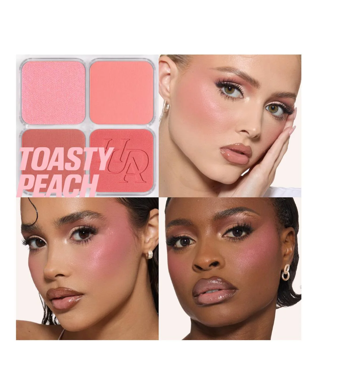 La Blush Filter Blurring Blushlighters Palette de Huda Beauty