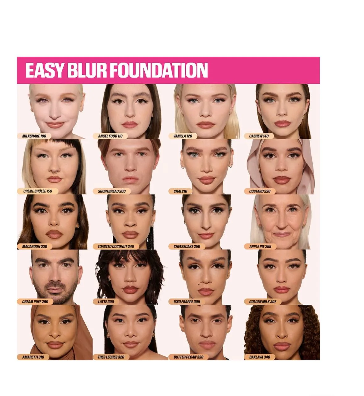 La Easy Blur Natural Airbrush Foundation de Huda Beauty