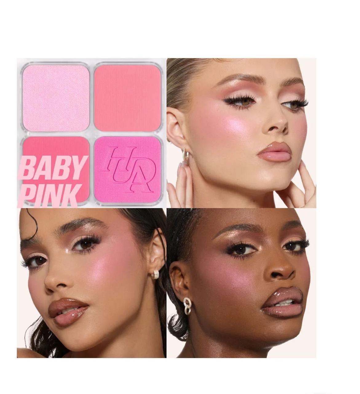 La Blush Filter Blurring Blushlighters Palette de Huda Beauty
