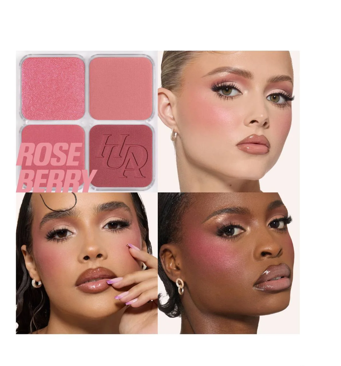 La Blush Filter Blurring Blushlighters Palette de Huda Beauty