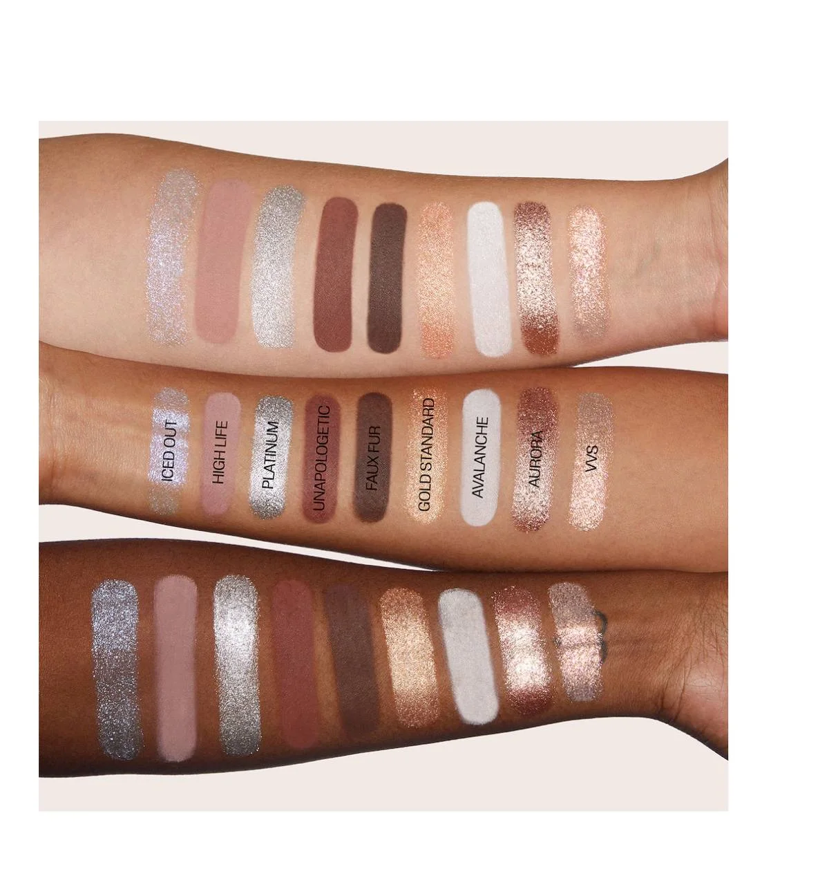La Icy Nude Eyeshadow Palette de Huda Beauty