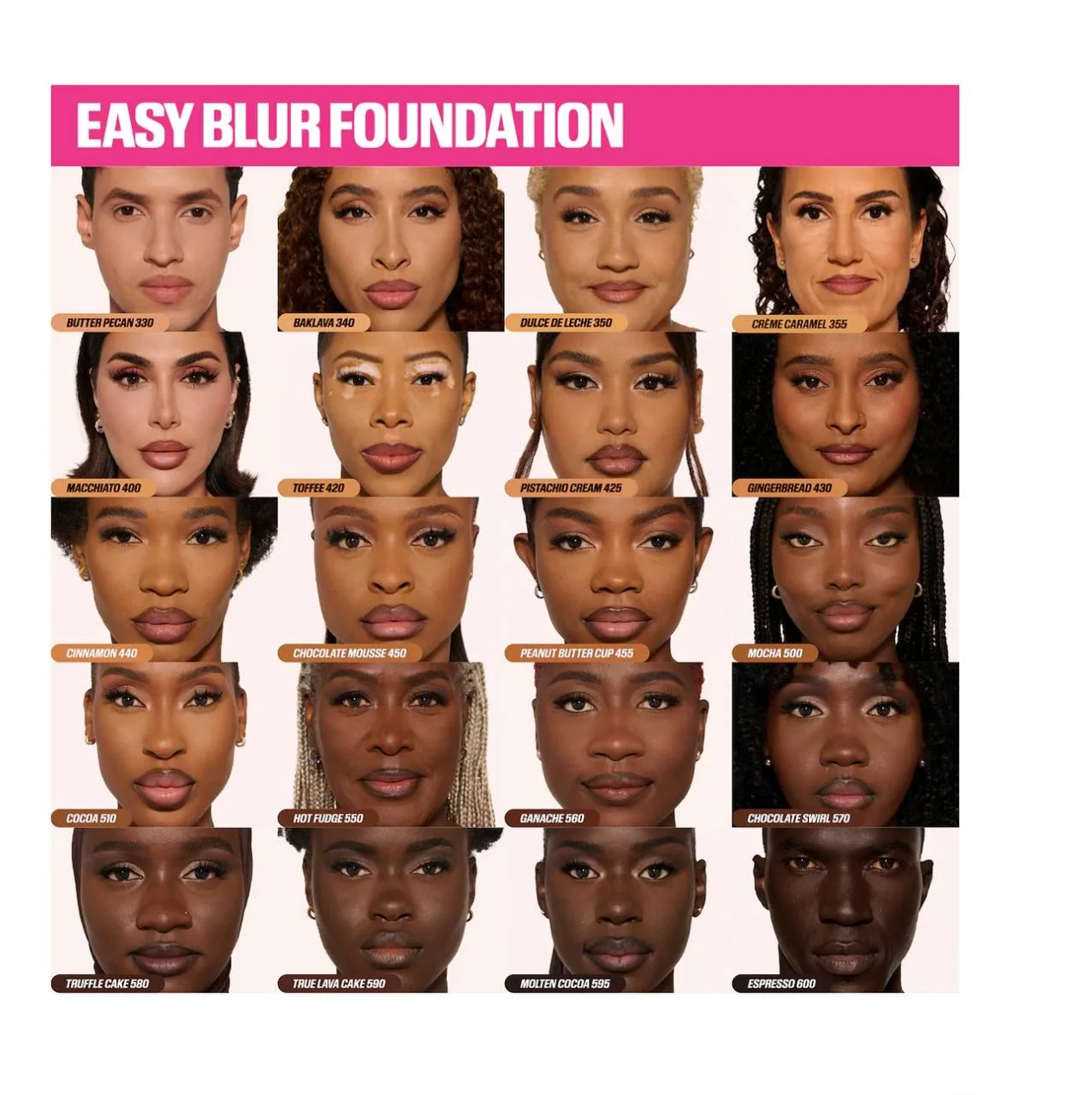 La Easy Blur Natural Airbrush Foundation de Huda Beauty