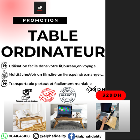 Table compatible en Bamboo