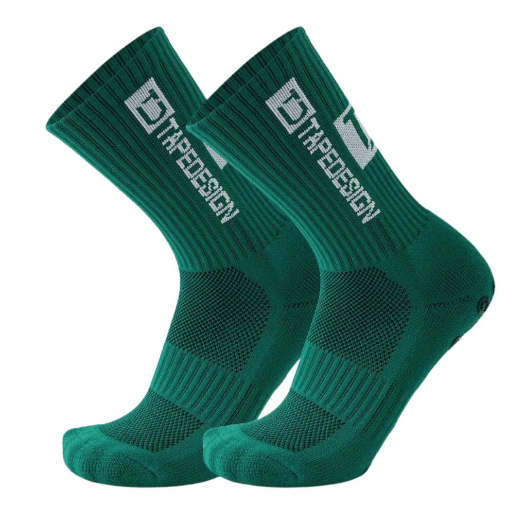 Chaussettes antidérapantes de football en silicone Tapedesign