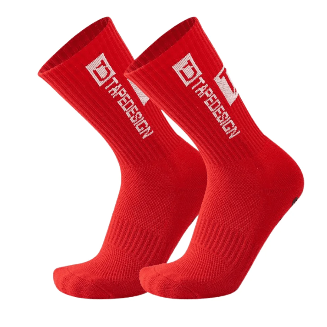 Chaussettes antidérapantes de football en silicone Tapedesign