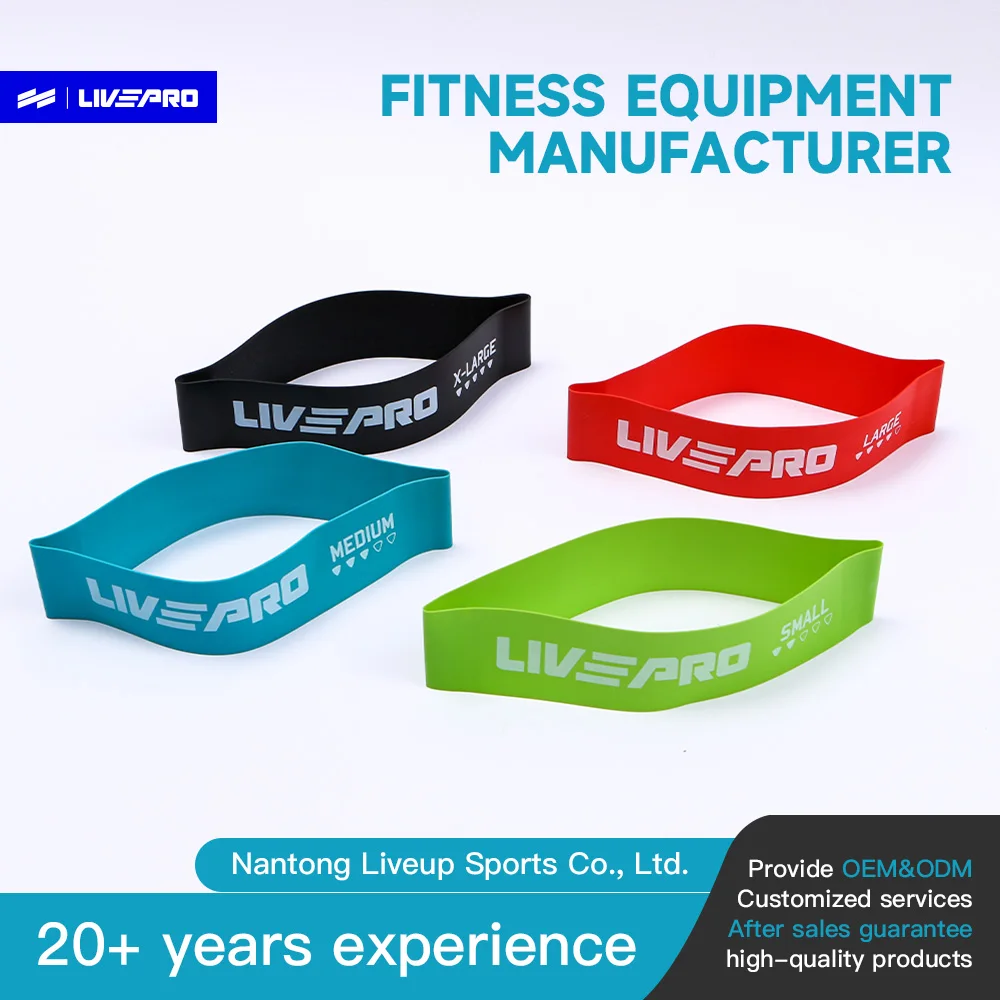 Kit x4 élastiques fitness résistance