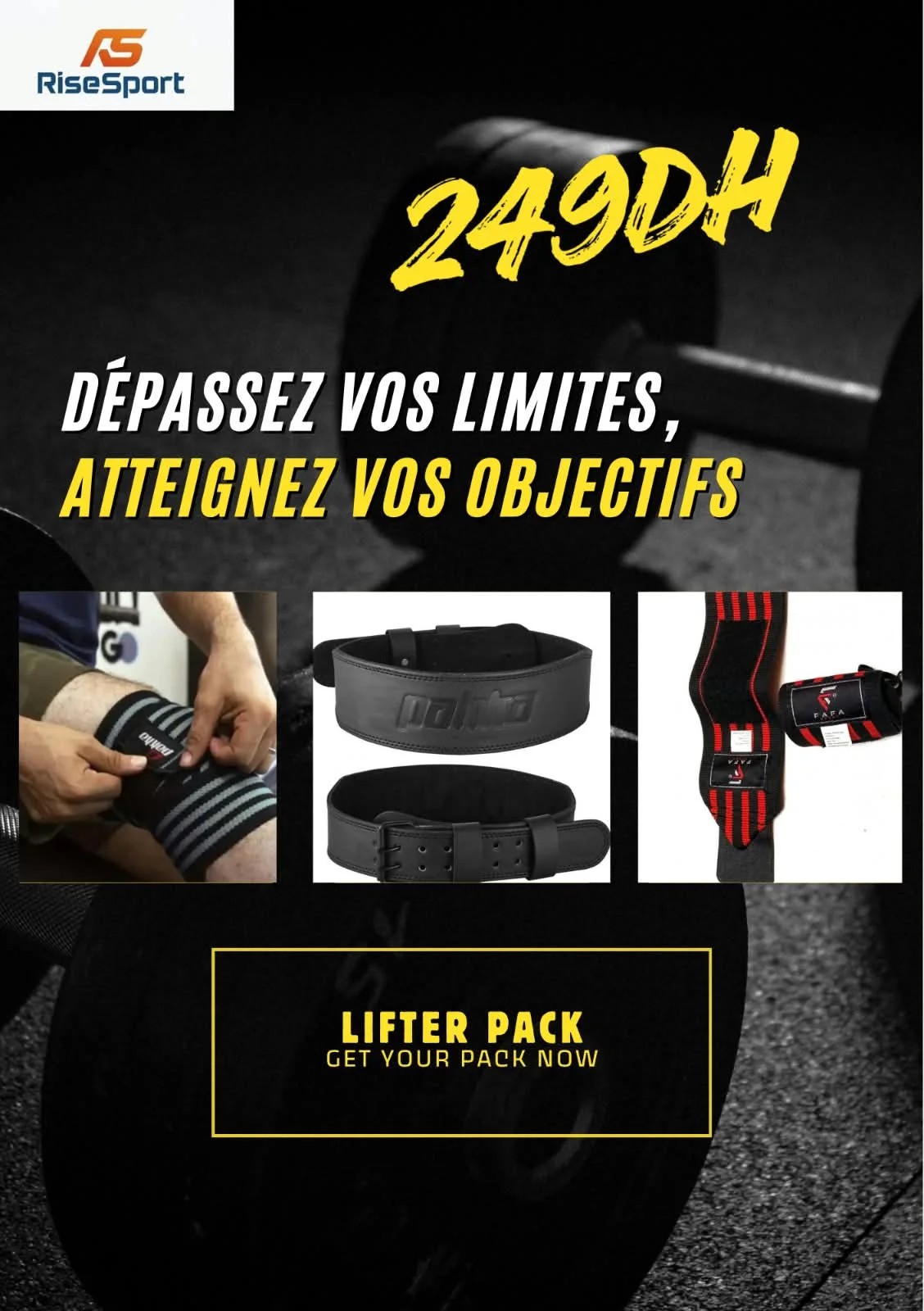 Pack complet de musculation