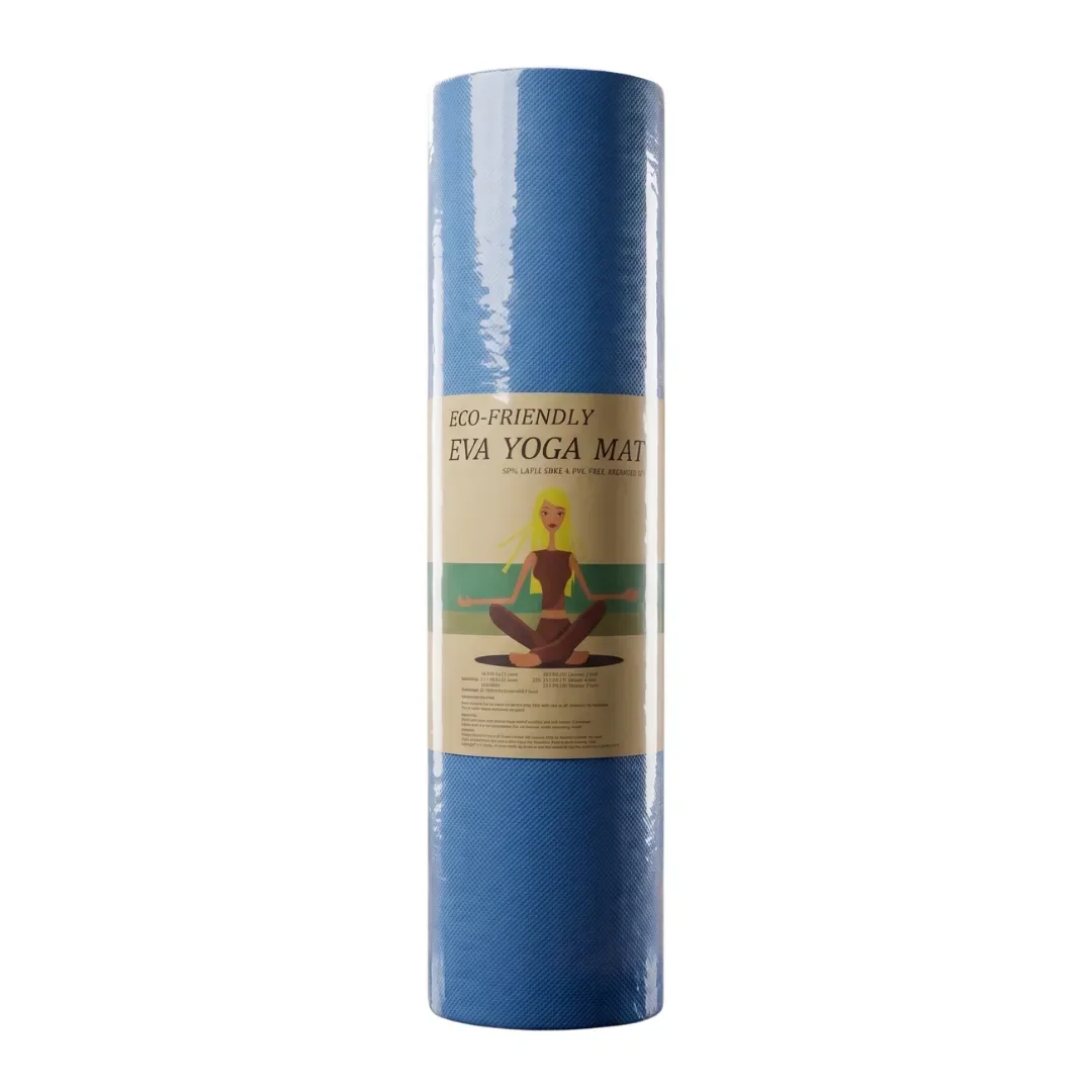 Tapis de yoga et fitness antidérapant EVA 8mm 80x183cm