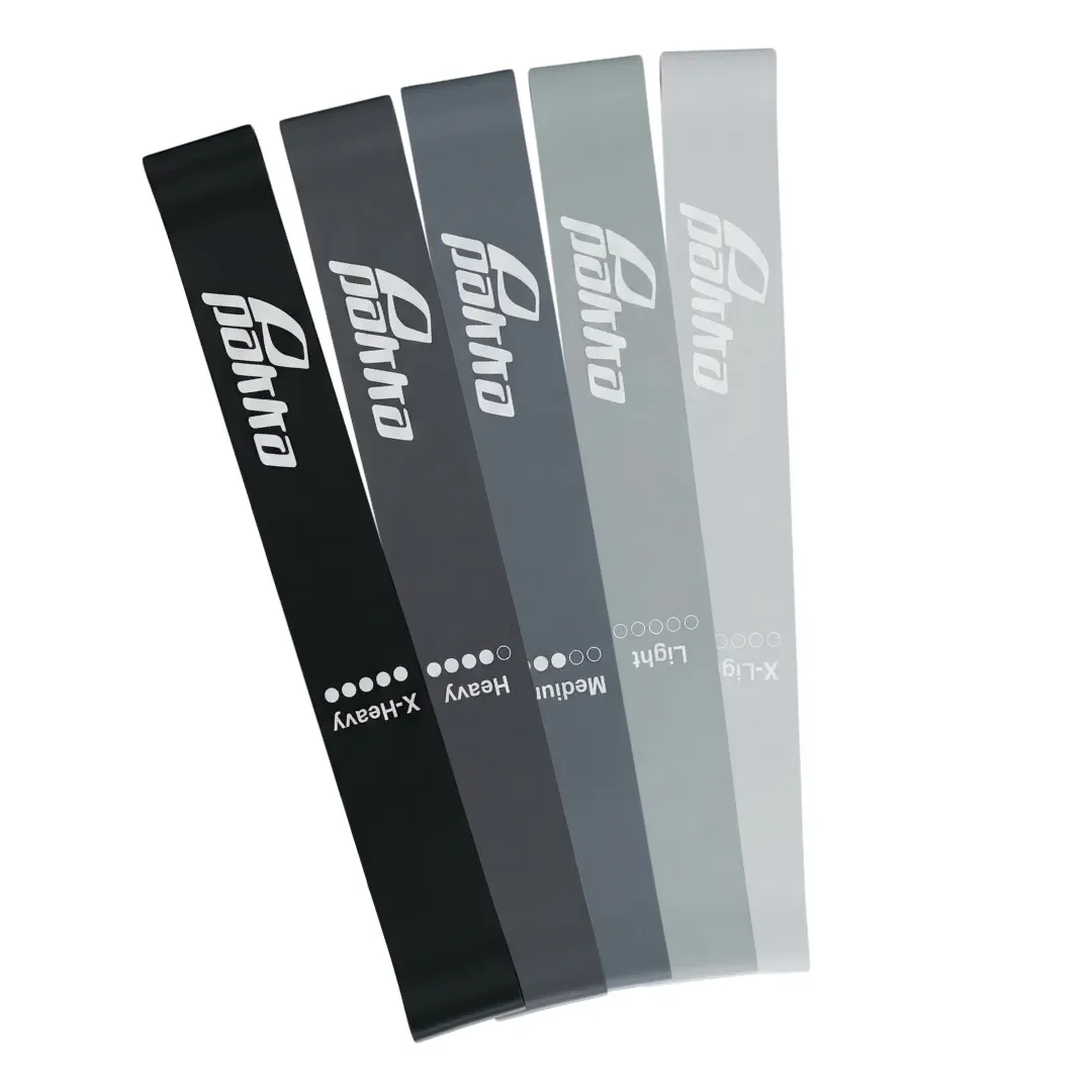 Kit de 5 Bandes Élastiques de Résistance Pakka