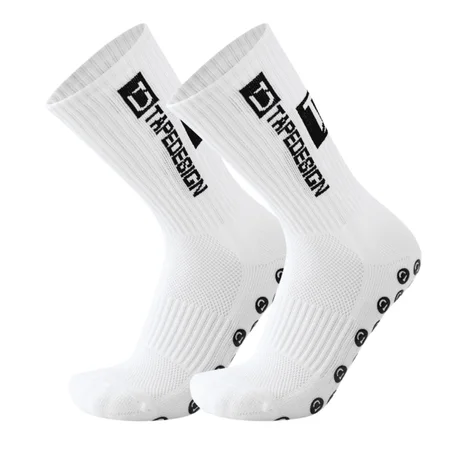 Chaussettes antidérapantes de football en silicone Tapedesign