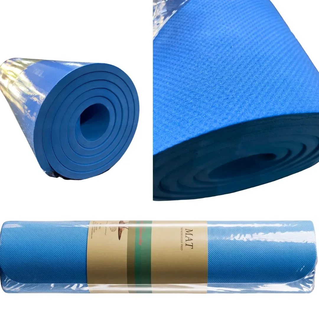 Tapis de yoga et fitness antidérapant EVA 8mm 80x183cm