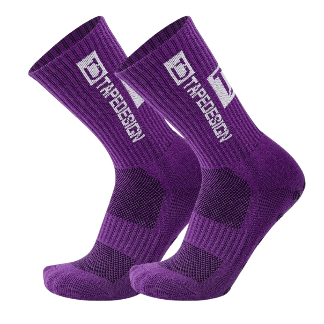 Chaussettes antidérapantes de football en silicone Tapedesign