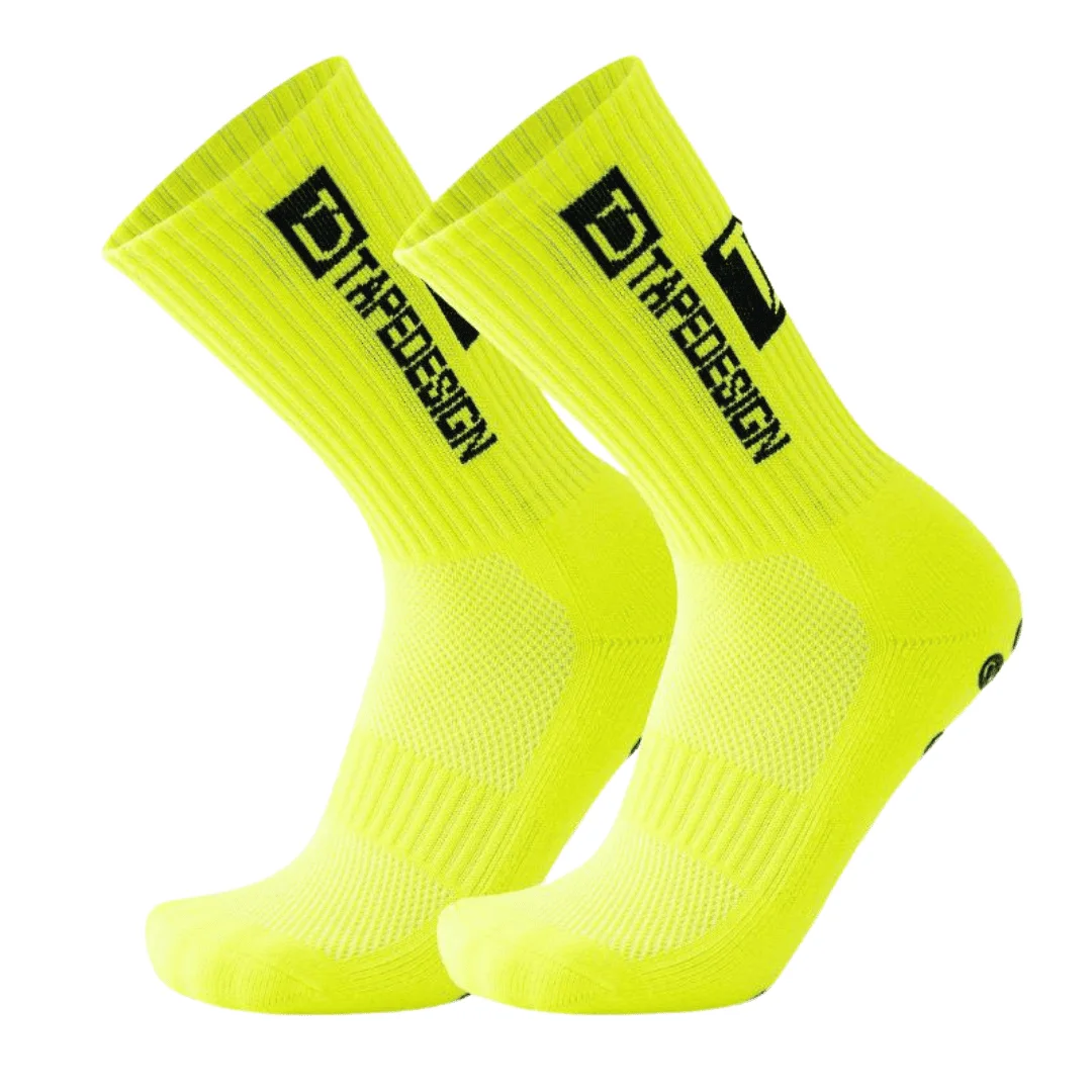 Chaussettes antidérapantes de football en silicone Tapedesign