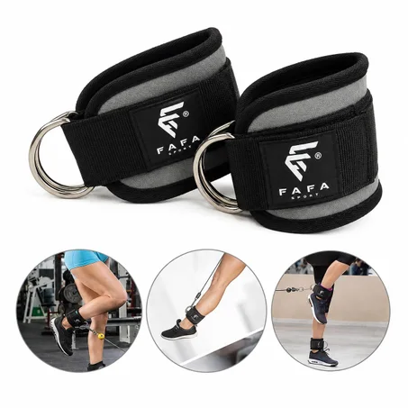 Sangles de Cheville pour Poulie & Musculation