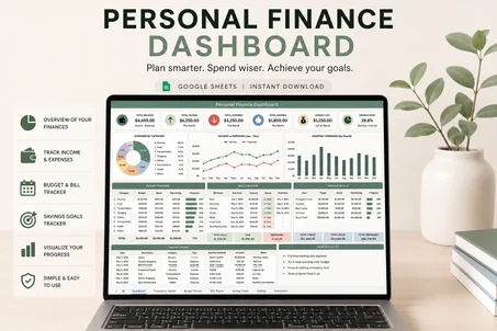 Personal finance dashboard