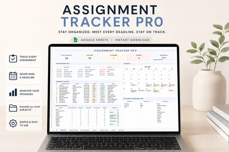 Assignment Tracker Pro – Google Sheets