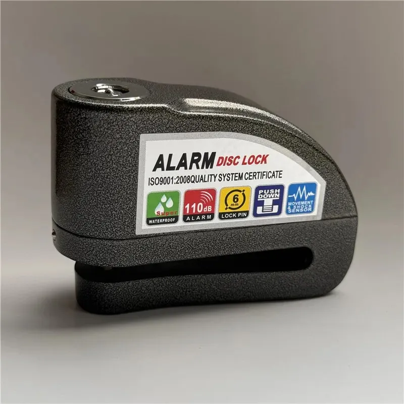 Antivol Moto Haute Résistance – Bloque Disque Compact et Solide