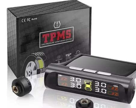 Solar Wireless TPMS Tire Pressure Monitoring System